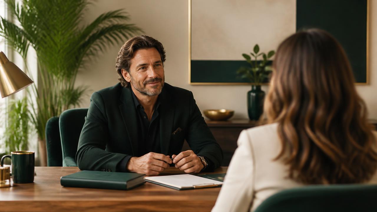 Séance de coaching exécutif en contexte professionnel